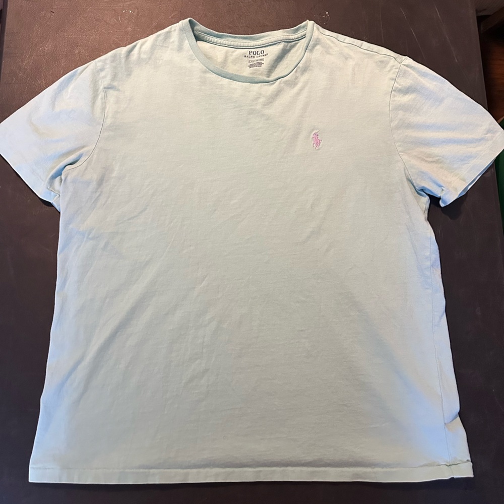 Teal polo tshirt